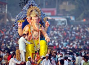 "Embracing the Divine Presence Celebrating the Joyful Spirit of Ganesh Chaturthi!"